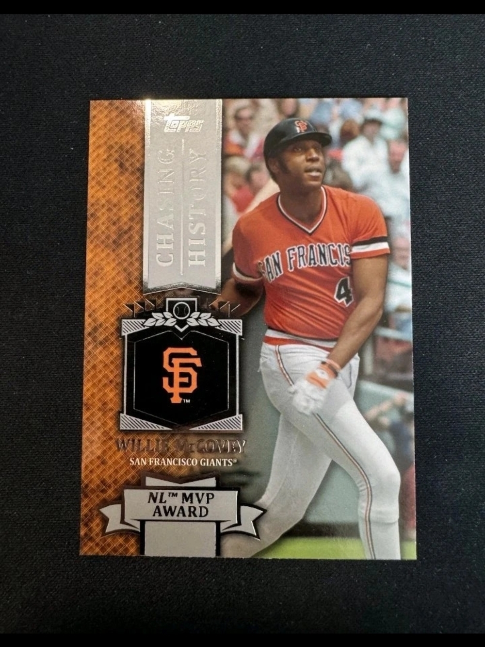 🔥2013 Topps Series 2 Chasing History #CH-62 Willie McCovey SF Giants🔥